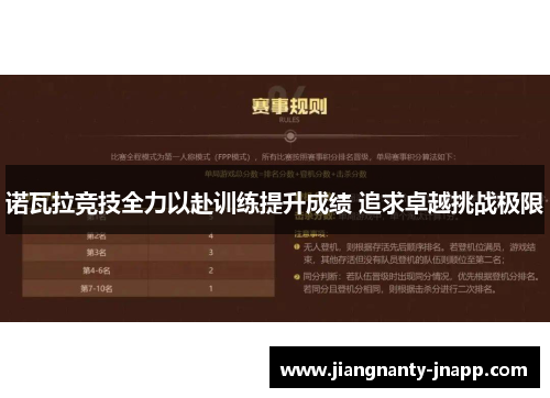 诺瓦拉竞技全力以赴训练提升成绩 追求卓越挑战极限