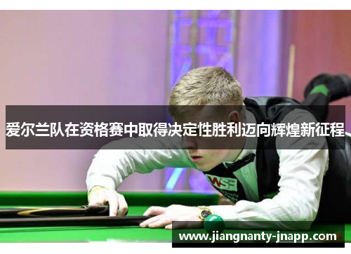 爱尔兰队在资格赛中取得决定性胜利迈向辉煌新征程